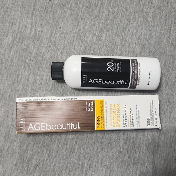 AGEbeautiful Other - Age Beautiful 10NNV Light Blonde Creme Hair Color & 20 Volume Creme Developer